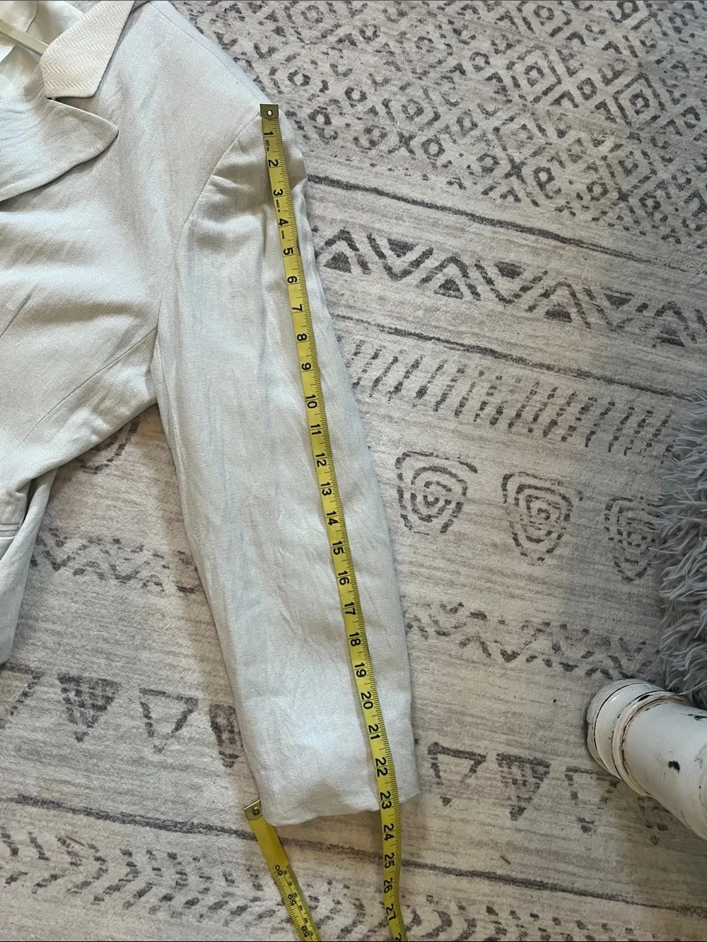 Dior Double-Breasted Cream Blazer Vintage piece - Picture 8 of 12